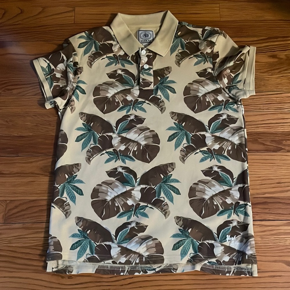 J.Press Polo Short Sleeve Shirt- Size Medium